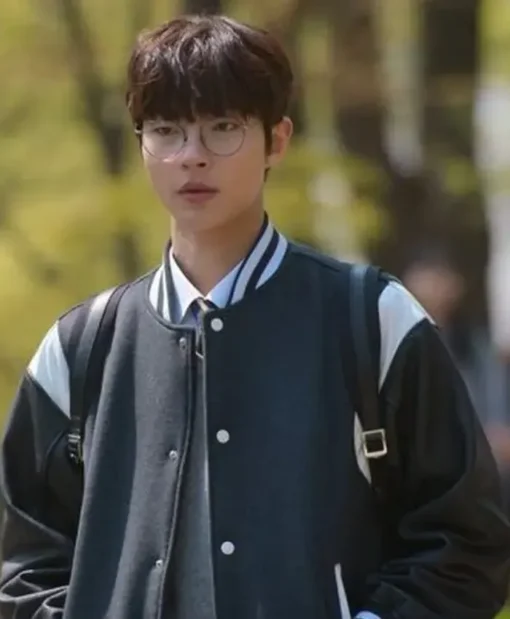 Na Il-deung The Sound of Magic Varsity Letterman Jacket