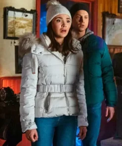 Nancy Drew Bess Marvin White Parka Jacket