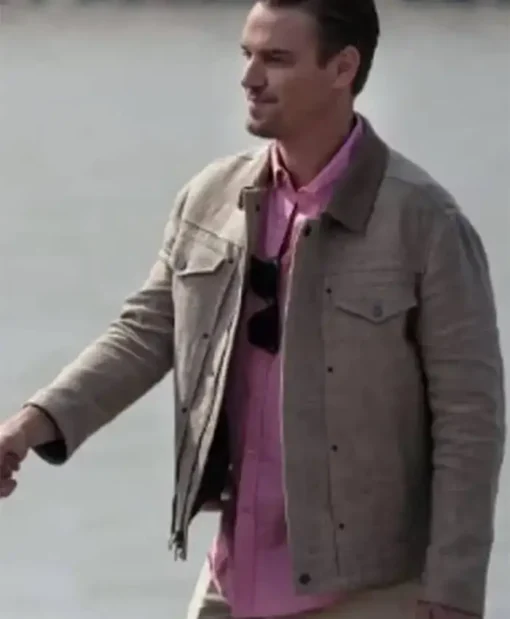 Nancy Drew Ryan Hudson Beige Cotton Jacket