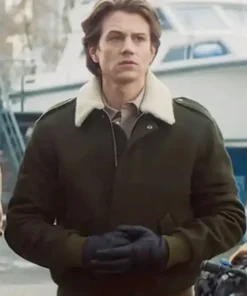 Nancy Drew S04 Alex Saxon Green Wool Jacket