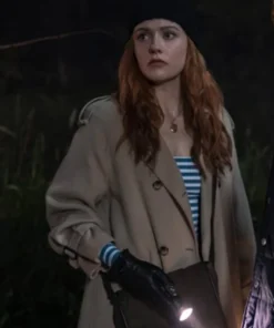 Nancy Drew S04 Kennedy McMann Brown Trench Coat