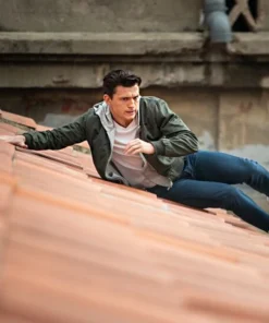 Nathan Drake Uncharted Green Bomber Jacket