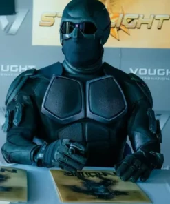 Nathan Mitchell The Boys Black Noir Jacket Black Leather Jacket