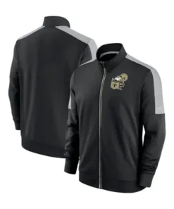 Ned Johnson New Orleans Saints Full-Zip Track Jacket