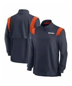 Neel Chicago Bears Quarter-Zip Pullover Jacket