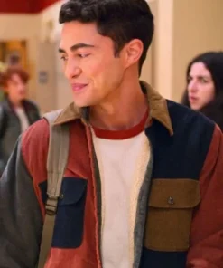 Never Have I Ever Darren Barnet Multicolor Jacket
