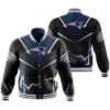 New England Patriots NFL Varsity Jacket Black