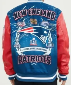 New England Patriots Printed Bomber Jacket