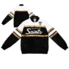 New Orleans Saints Satin Jacket