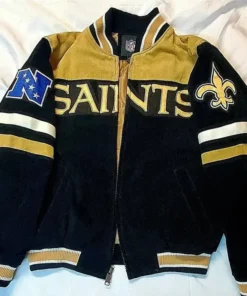 New Orleans Saints Suede Jacket For Sale