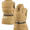 New Orleans Saints Vest Beige