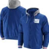 New York Giants Amy Nienow Blue Jacket
