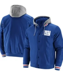 New York Giants Amy Nienow Blue Jacket