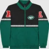 New York Jets Kenna Lang Green Track Jacket