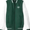 New York Jets Mervin Von Full-Zip Bomber Jacket