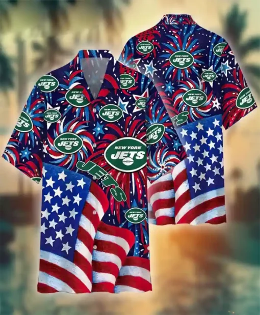 New York Jets NFL Hawaiian Shirt On Sale