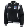 New York Rangers 2024 Stadium Series Bomber Jacket