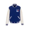 New York Rangers Stadium Series Blue Bomber Jacket