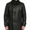 Nicholas Double Breasted Sheepskin Coat