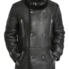 Nicholas Double Breasted Sheepskin Coat