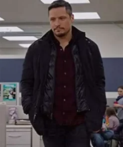 Nick Wechsler Chicago P.D Black Parachute Jacket