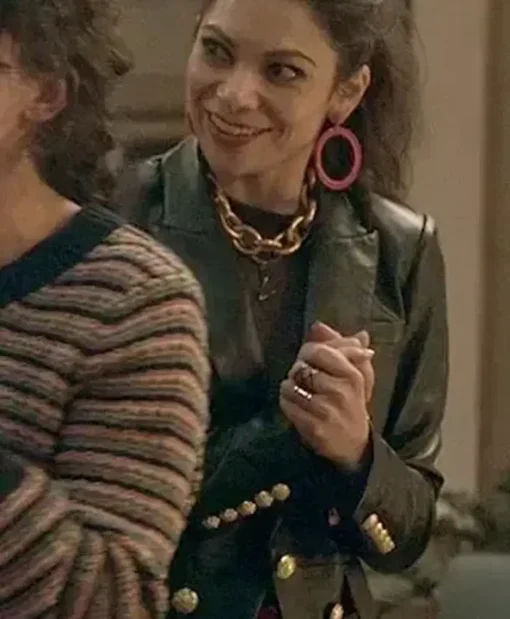 Nikki Ramos She-Hulk S01 E09 Black Leather Blazer