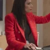 Nikki Ramos She-Hulk S01 Red Tweed Blazer