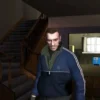 Niko Bellic GTA 04 Blue Bomber Jacket