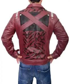 No More Heroes 2 Video Game Travis Touchdown Maroon Leather Jacket