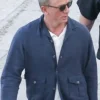 No Time To Die James Bond Blue Cotton Jacket