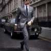 No Time To Die James Bond Grey Checkered Suit