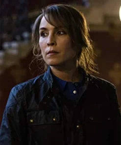 Noomi Rapace Tom Clancy’s Jack Ryan Harriet Baumann Leather Jacket
