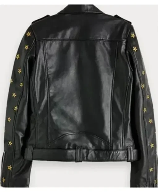 Nora West-Allen TV-Series The Flash Season 09 Jessica Parker Kennedy Star Black Biker Leather Jacket