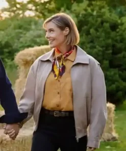 Notes of Autumn Ashley Williams Grey Jacket