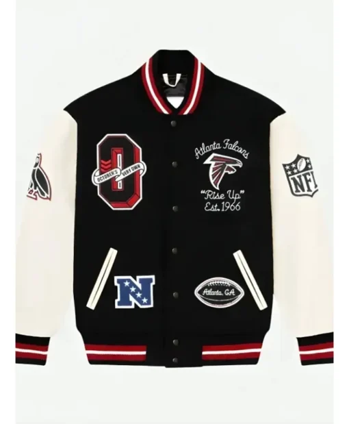 OVO Atlanta Falcons Letterman Varsity Jacket