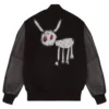 OVO For All The Dogs Drake Black Letterman Varsity Jacket For Men And Women