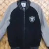 Oakland Raiders Suede Jacket