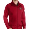 Odie Bauch San Francisco 49ers Red Track Jacket