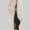 Olivia Jade Giannulli White Long Coat