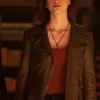 Olivia Rose Keegan Gotham Knights Brown Jacket