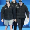 Olympic 2024 Team USA Black Puffer Jacket