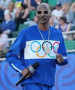 Olympic Trials Snoop Dogg Us Blue Tracksuit
