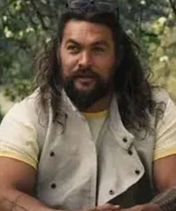 On The Roam 2024 Jason Momoa White Vest