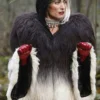 Once Upon a Time Cruella Deville Faux Fur Jacket
