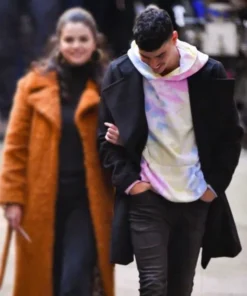 Only Murders in the Building Oscar Mid-Length Wool Coat
