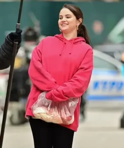 Only Murders in the Building Selena Gomez S02 Pink Hoodie