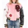 Opening Ceremony Varsity Pink Jacket