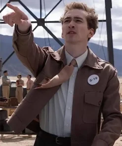 Oppenheimer Dylan Arnold Brown Cotton Jacket