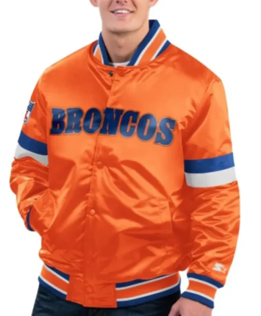 Orange-Broncos-Varsity-Jacket