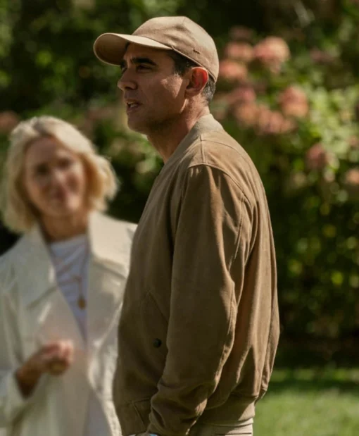 Bobby Cannavale The Watcher Dean Brannock Leather Suede Trucker Jacket